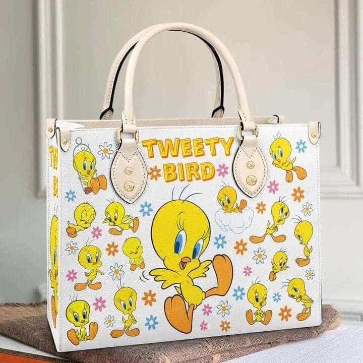 Tweety Bird Women Leather Hand Bag