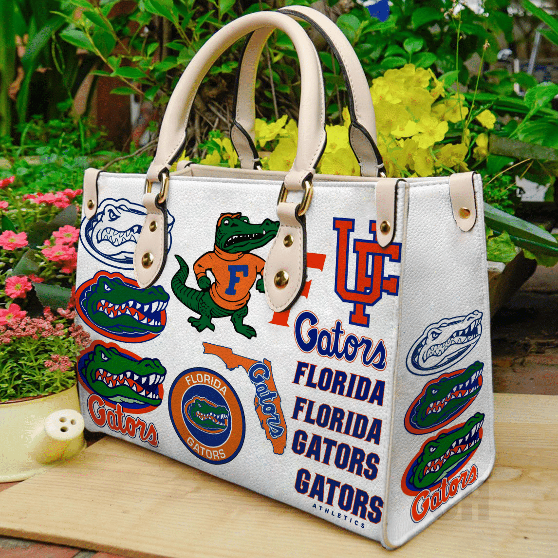 Florida Gators Women Leather Hand Bag