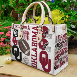 Oklahoma Sooners Women Leather Hand Bag