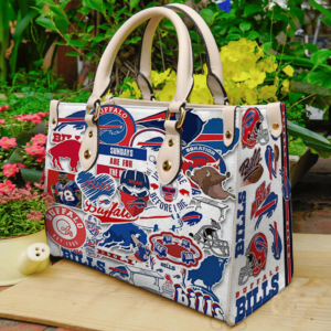 Buffalo Bills Women Leather Hand Bag