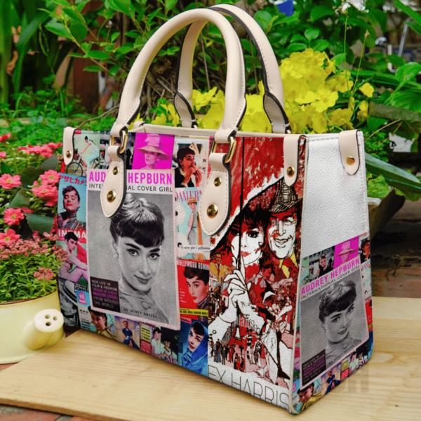 Audrey Hepburn Women Leather Hand Bag