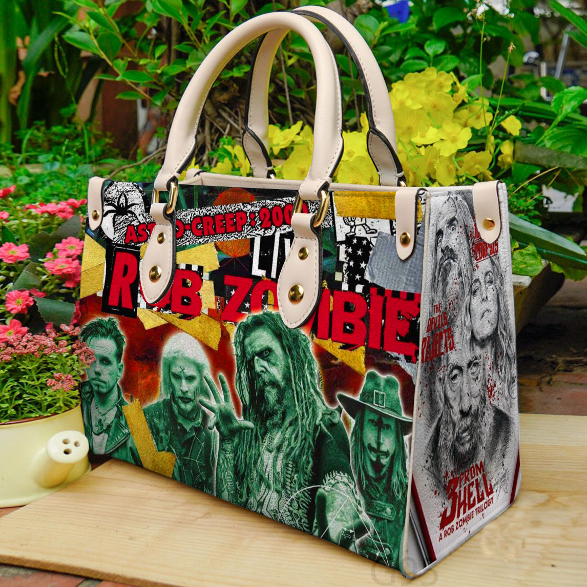 Rob Zombie 1 Women Leather Hand Bag