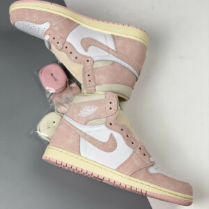 Air Jordan 1 High Washed Pink Atmosphere White Muslin Sail For Sale