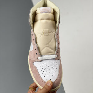 Air Jordan 1 High Washed Pink Atmosphere White Muslin Sail For Sale