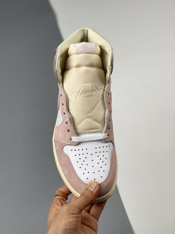 Air Jordan 1 High Washed Pink Atmosphere White Muslin Sail For Sale