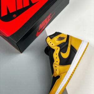 Air Jordan 1 High OG Pollen Black-White 555088-701 For Sale