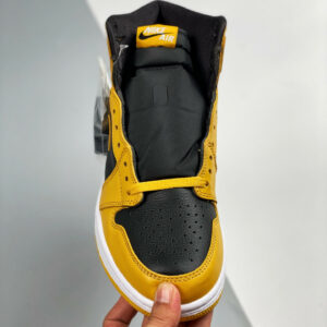 Air Jordan 1 High OG Pollen Black-White 555088-701 For Sale