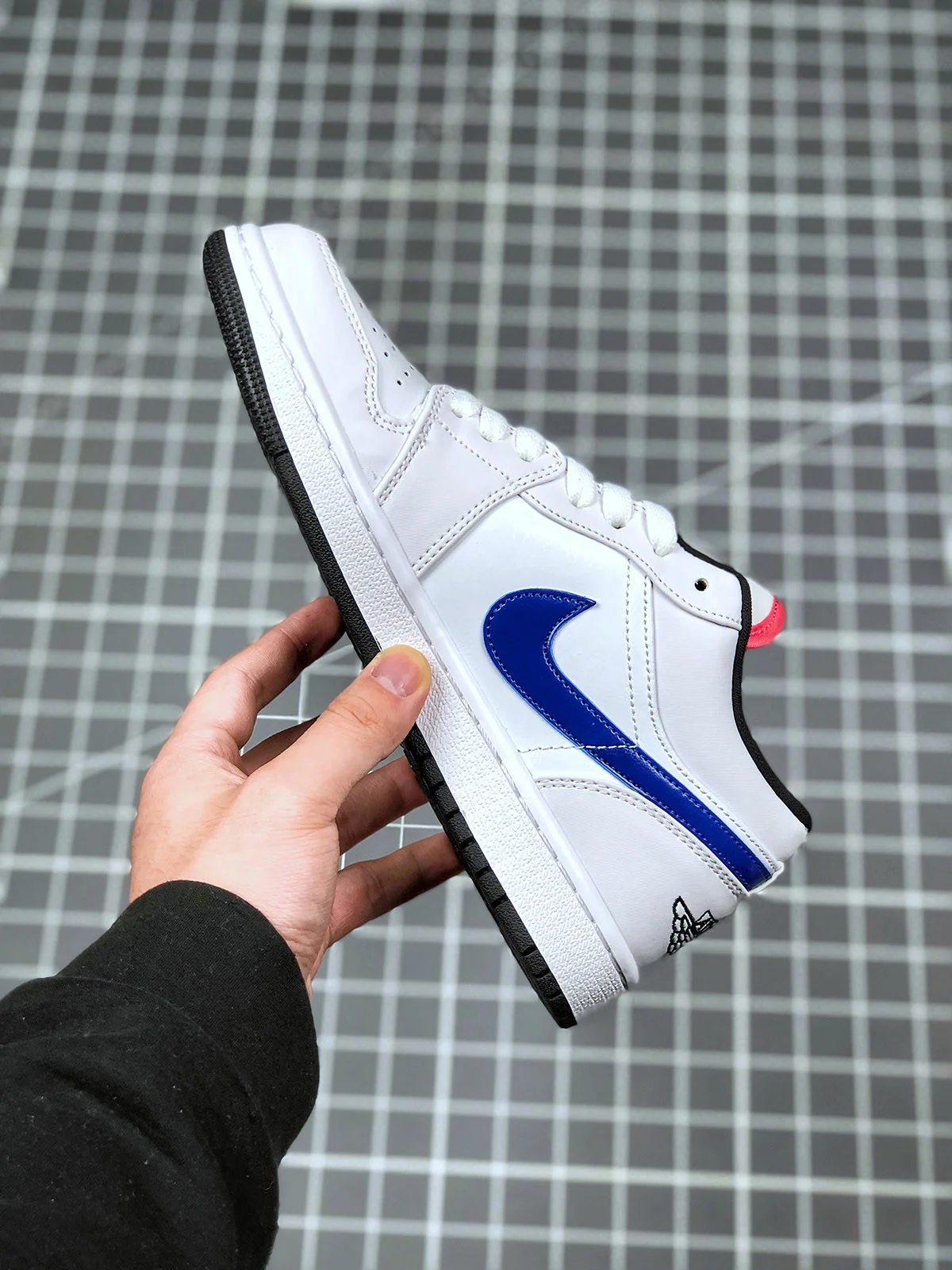 Air Jordan 1 Low White Multi For Sale