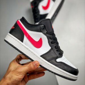 Air Jordan 1 Low Black Siren Red-White DC0774-004 For Sale