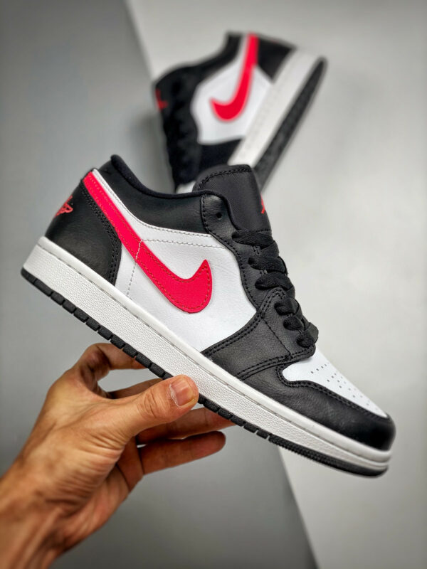 Air Jordan 1 Low Black Siren Red-White DC0774-004 For Sale