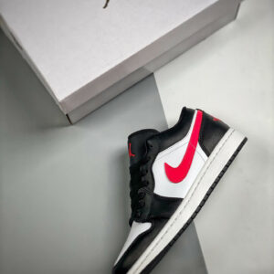 Air Jordan 1 Low Black Siren Red-White DC0774-004 For Sale