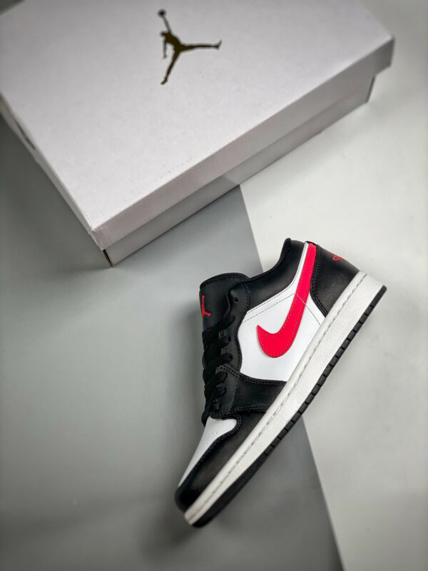 Air Jordan 1 Low Black Siren Red-White DC0774-004 For Sale