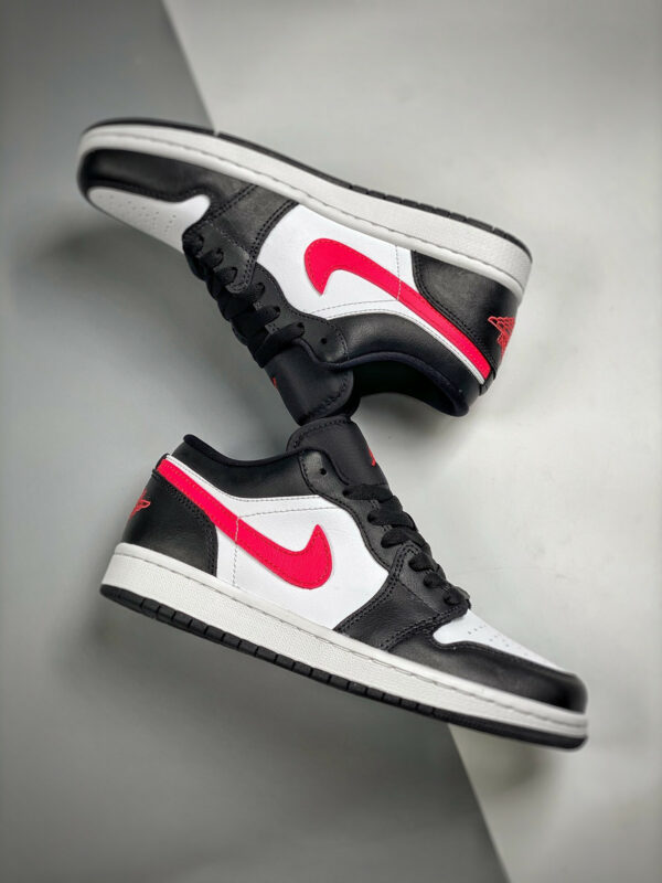 Air Jordan 1 Low Black Siren Red-White DC0774-004 For Sale