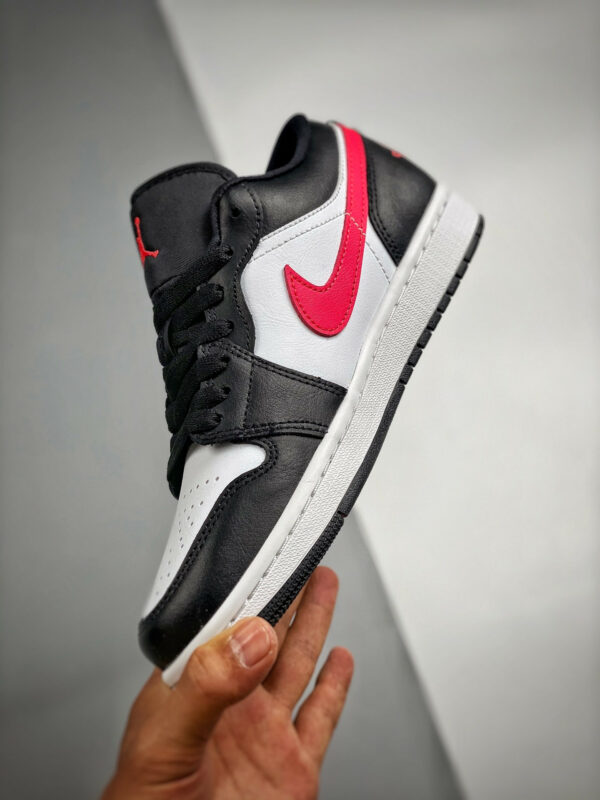 Air Jordan 1 Low Black Siren Red-White DC0774-004 For Sale