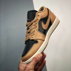 Air Jordan 1 Low Desert Black-Sail DV0774-201 For Sale