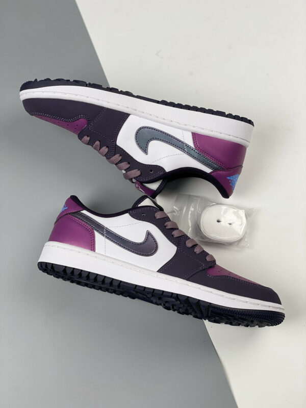 Air Jordan 1 Low Golf White Cave Purple-Purple Smoke DZ9787-155 For Sale