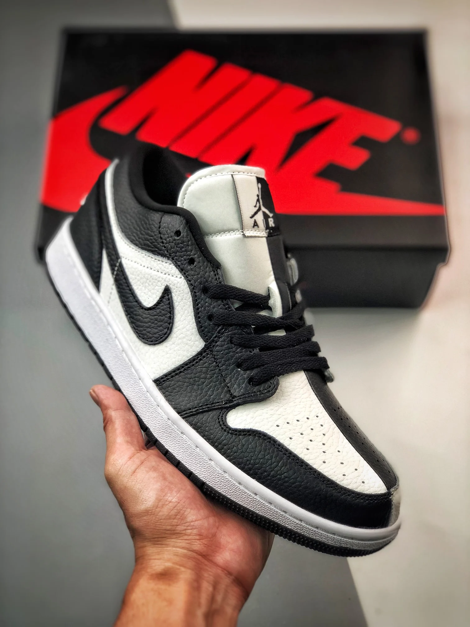 Air Jordan 1 Low Homage Black White DR0502-101 For Sale