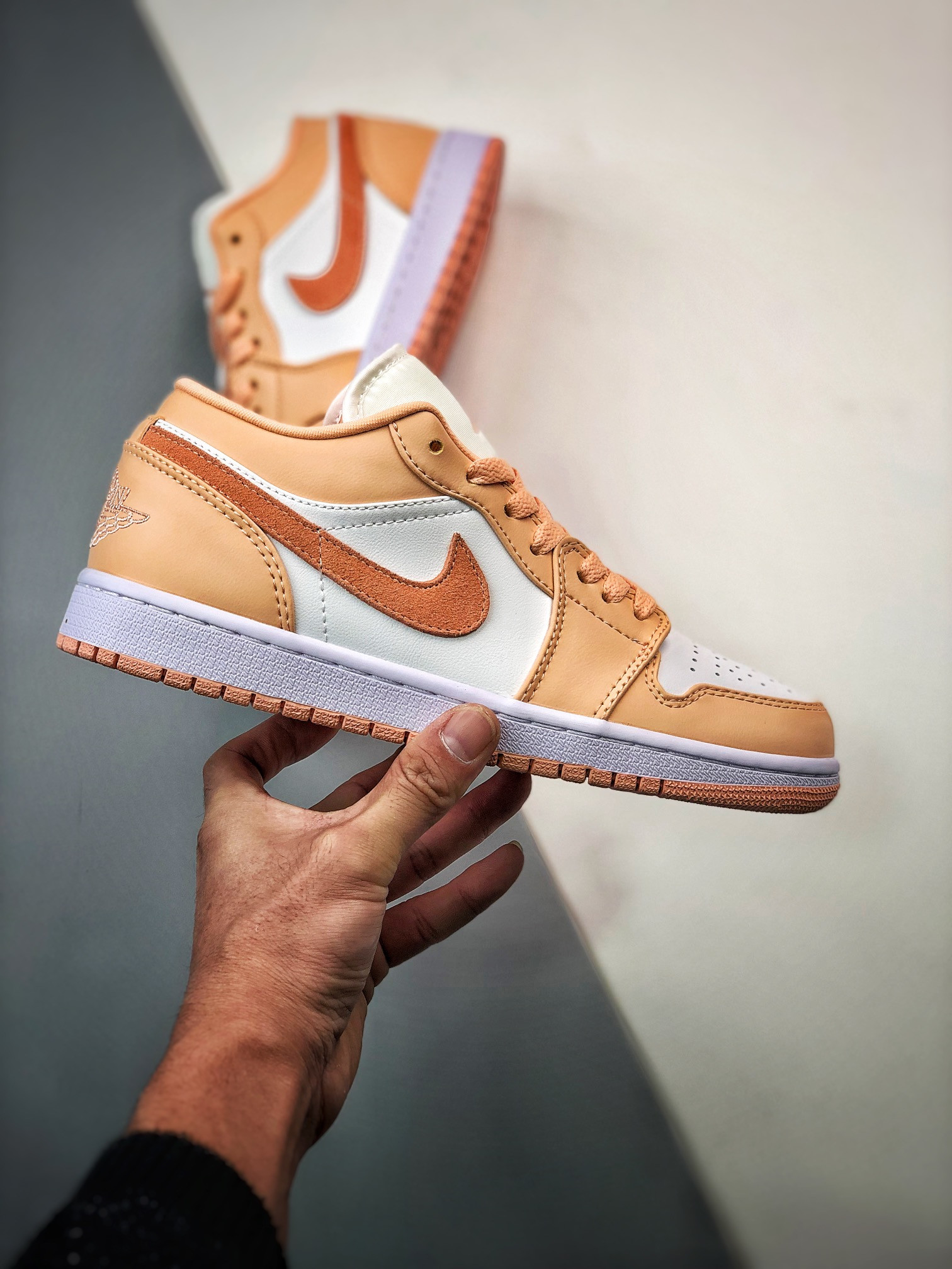 Air Jordan 1 Low Sunset Haze Bright Citrus-White DC0774-801 For Sale