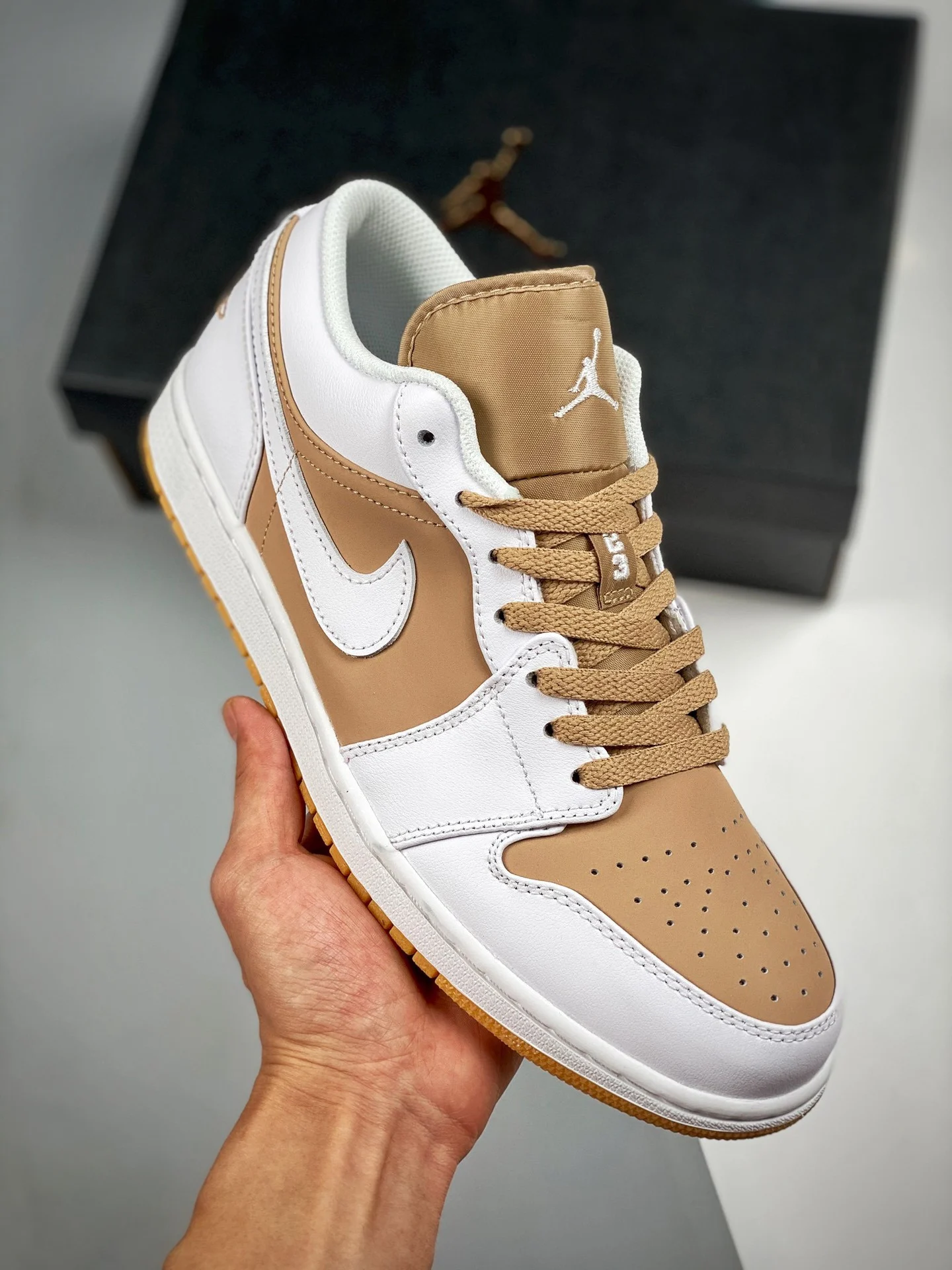 Air Jordan 1 Low White Tan Gum DN6999-100 For Sale