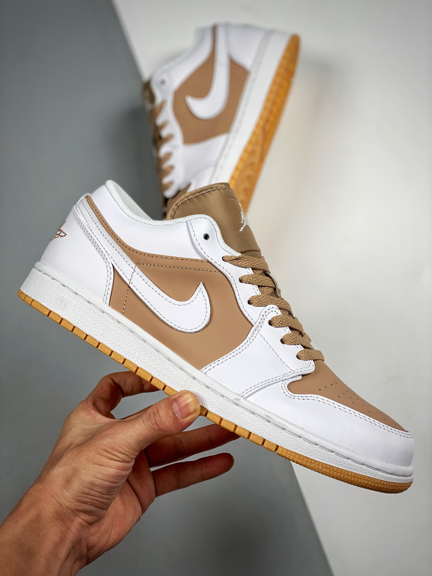 Air Jordan 1 Low White Tan Gum DN6999-100 For Sale