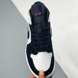 Air Jordan 1 Mid Purple Black For Sale