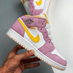 Air Jordan 1 Mid SE GS Light Arctic Pink DC9517-600 For Sale