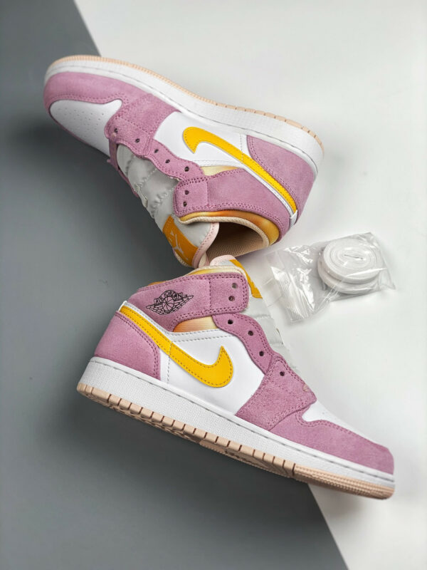 Air Jordan 1 Mid SE GS Light Arctic Pink DC9517-600 For Sale