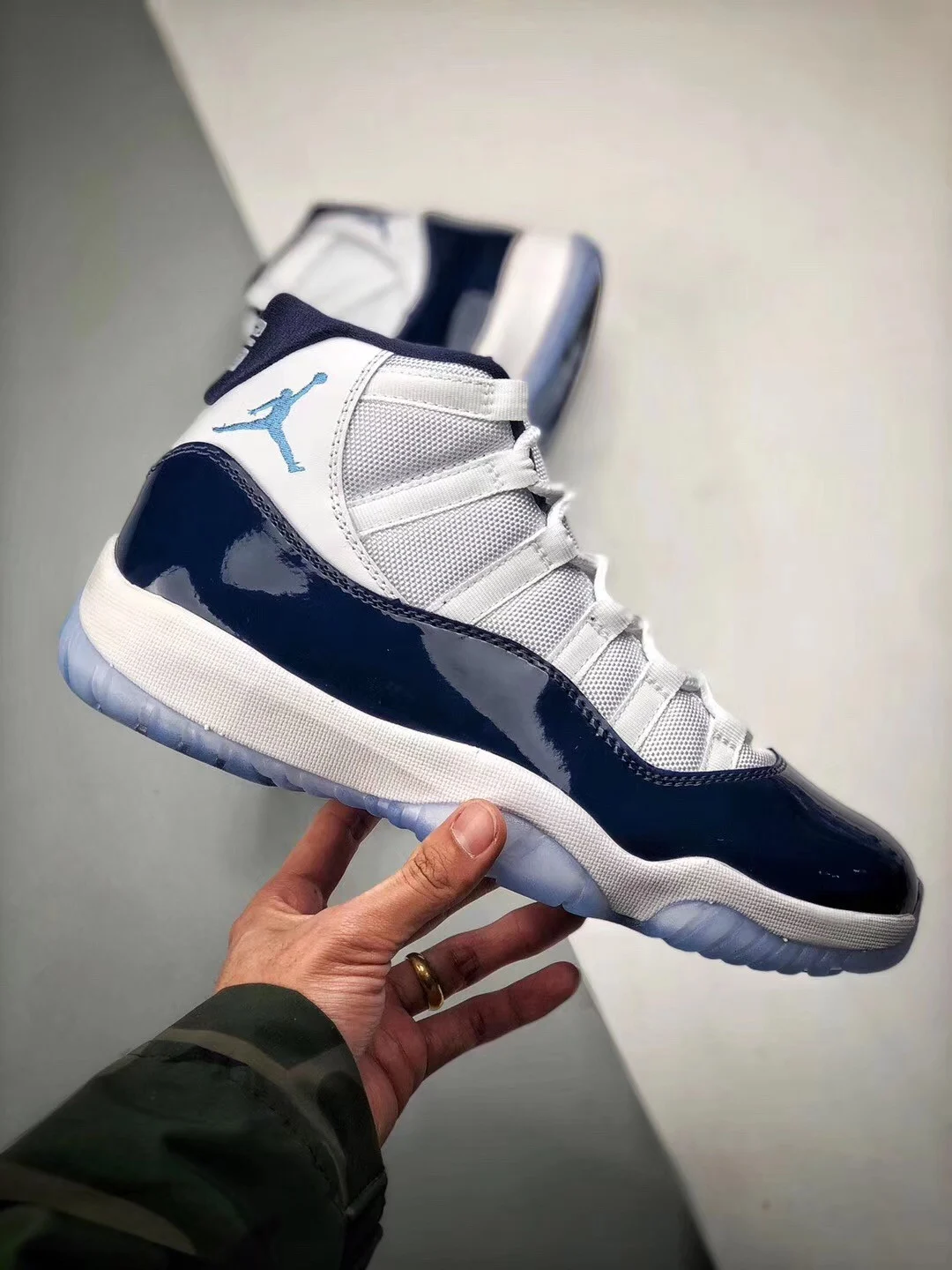 Air Jordan 11 Win Like 82 White University Blue-Midnight Navy For Sale