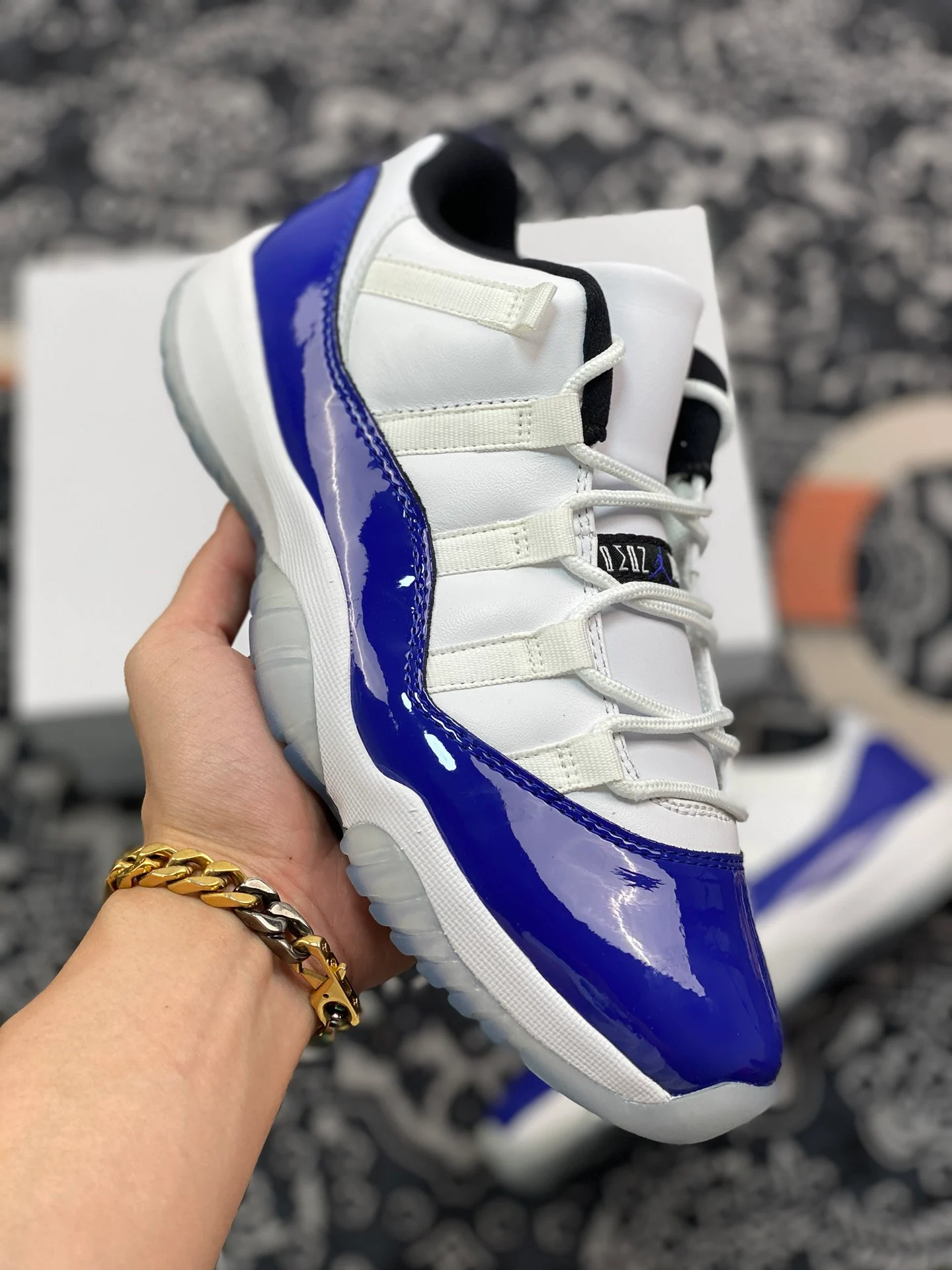 Air Jordan 11 Low White Black-Concord For Sale