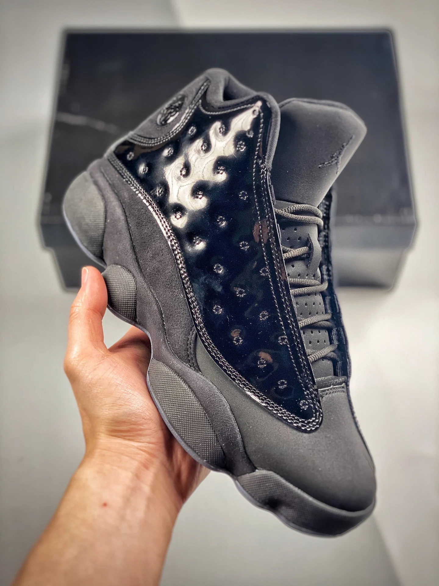 Air Jordan 13 Cap and Gown Black 414571-012 On Sale