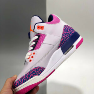 Air Jordan 3 GS Barely Grape Hyper Crimson-Fire Pink For Sale