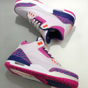 Air Jordan 3 GS Barely Grape Hyper Crimson-Fire Pink For Sale