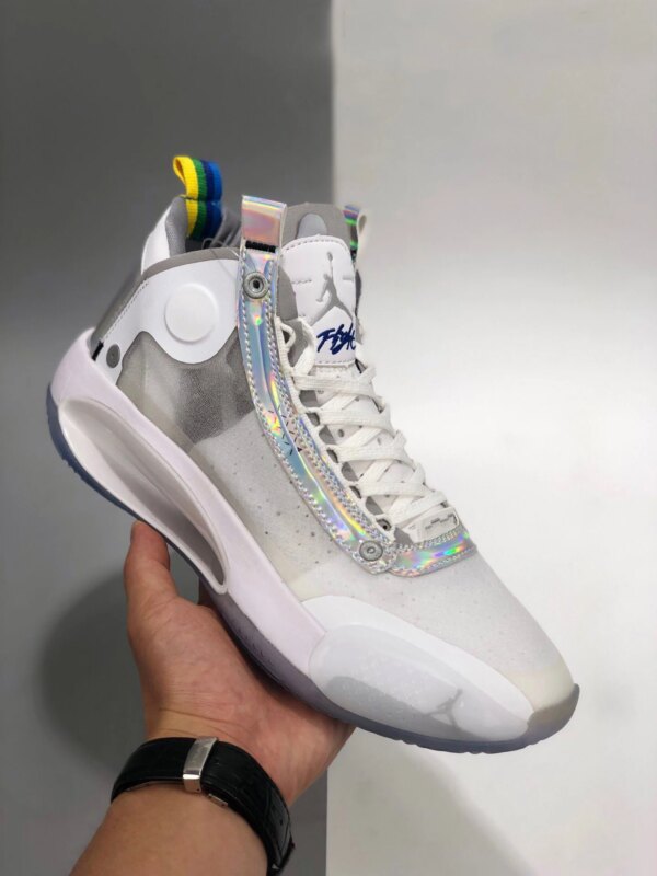 Air Jordan 34 White Iridescent AR3240-101 On Sale