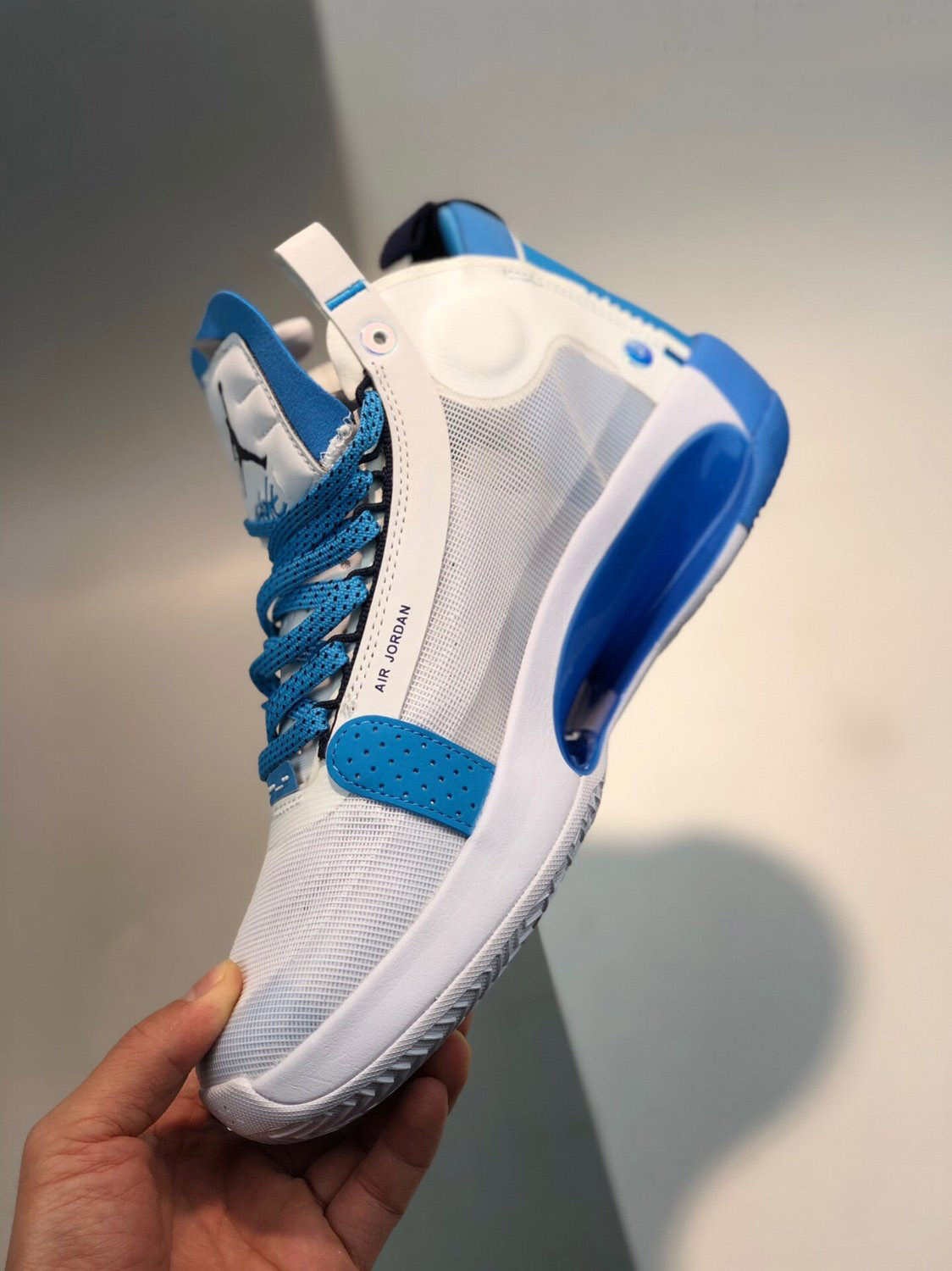 Air Jordan 34 White Blue On Sale