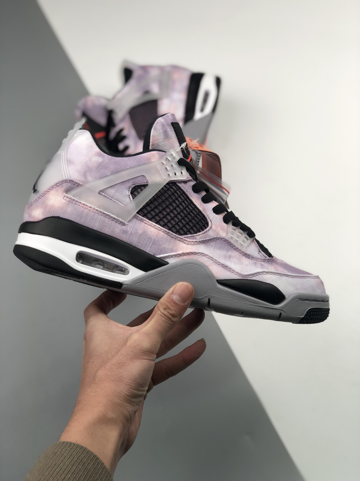 Air Jordan 4 Zen Master Amethyst Wave Bright Crimson Black Cement Grey For Sale