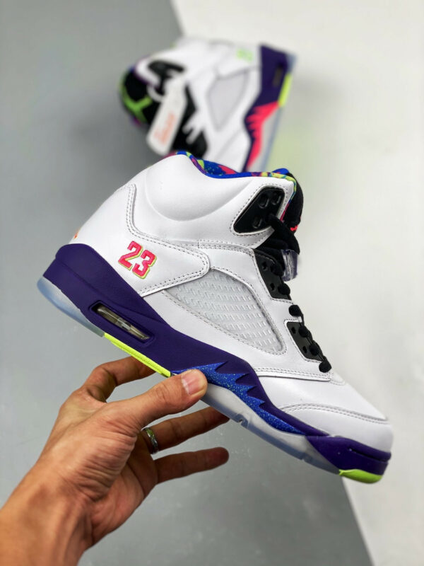 Air Jordan 5 Alternate Bel-Air White Court Purple For Sale