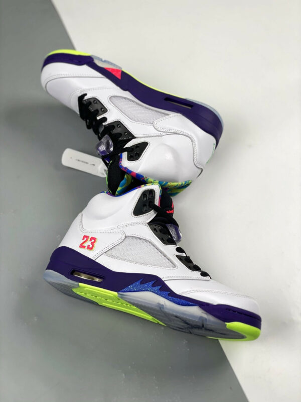 Air Jordan 5 Alternate Bel-Air White Court Purple For Sale