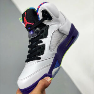 Air Jordan 5 Alternate Bel-Air White Court Purple For Sale