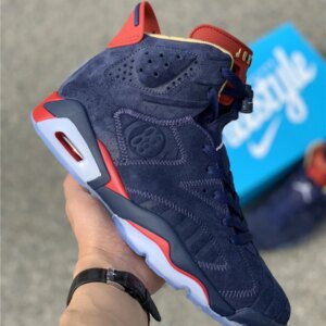 Air Jordan 6 Doernbecher Navy White-Varsity Red-Metallic Gold For Sale