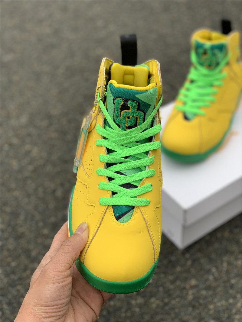 Air Jordan 7 Oregon Ducks PE For Sale