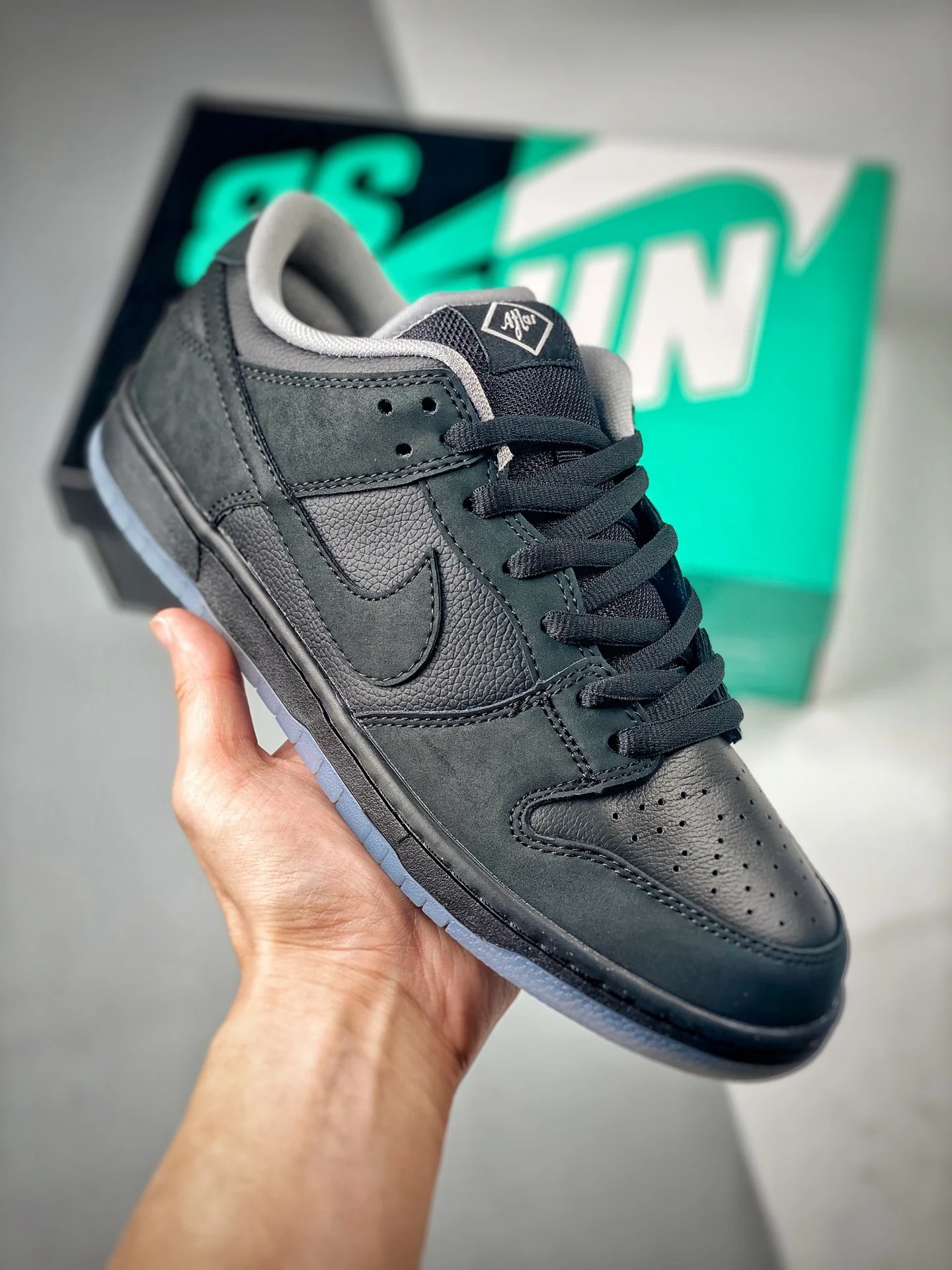 Atlas x Nike SB Dunk Low 35MM Black 504750-086 For Sale