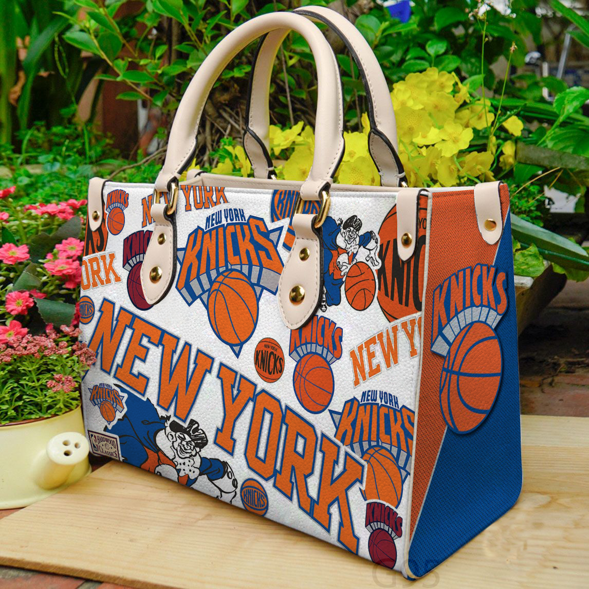 New York Knicks Women Leather Hand Bag