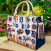 Detroit Tigers 1 Women Leather Hand Bag