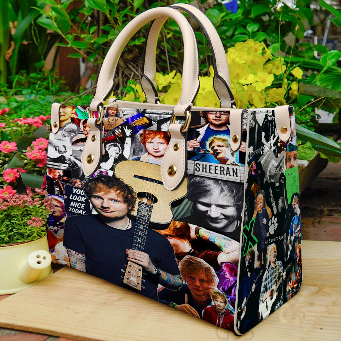 Ed Sheeran Women Leather Hand Bag