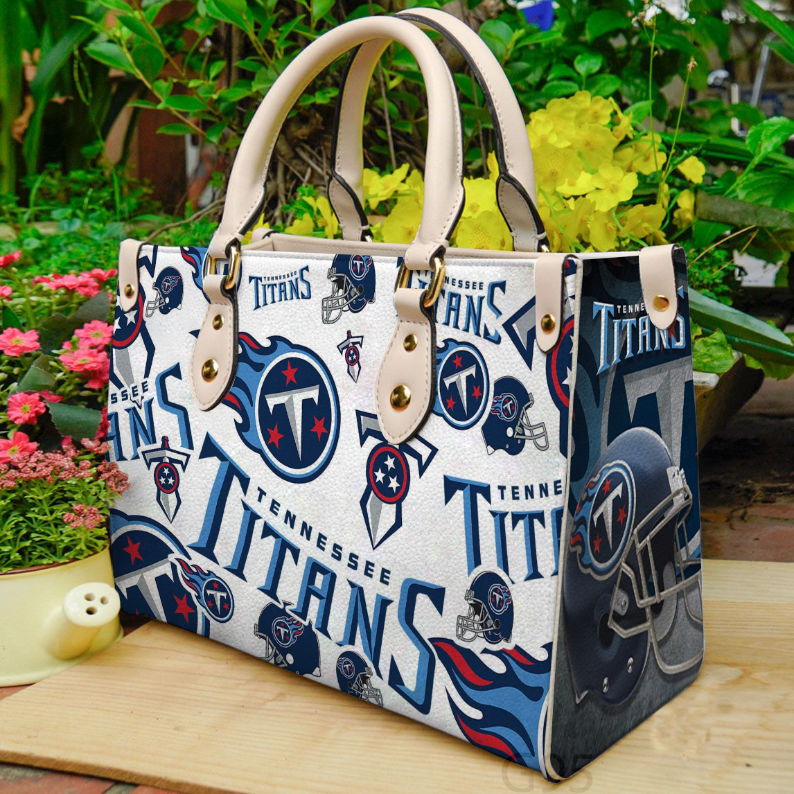 Tennessee Titans Women Leather Hand Bag