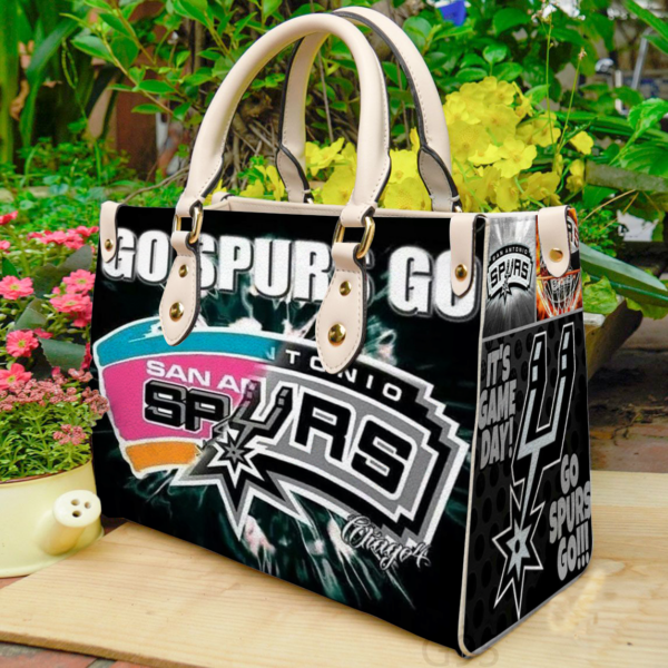 San Antonio Spurs 3 Women Leather Hand Bag