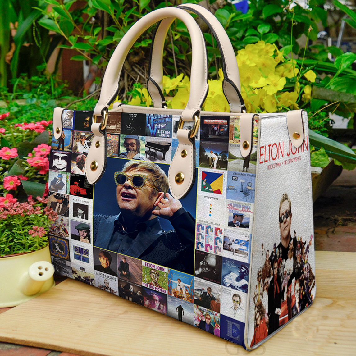 Elton John Women Leather Hand Bag