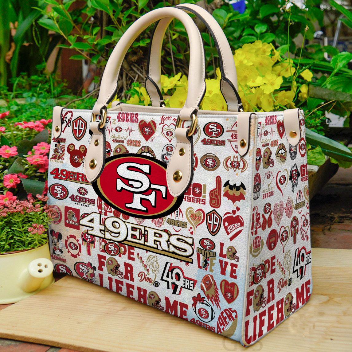 San Francisco 49ers Women Leather Hand Bag