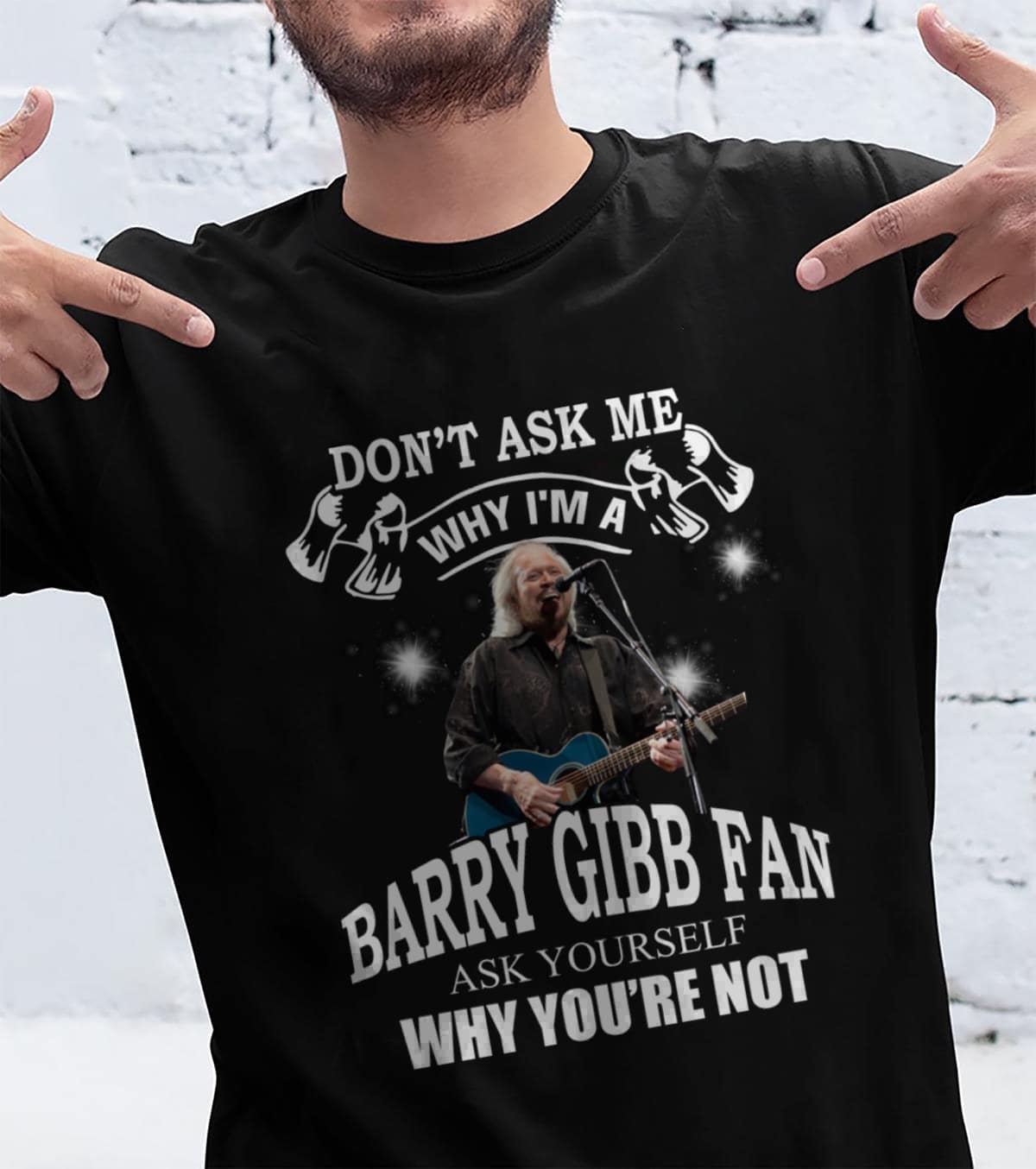 Barry Gibb Type 148 T Shirt