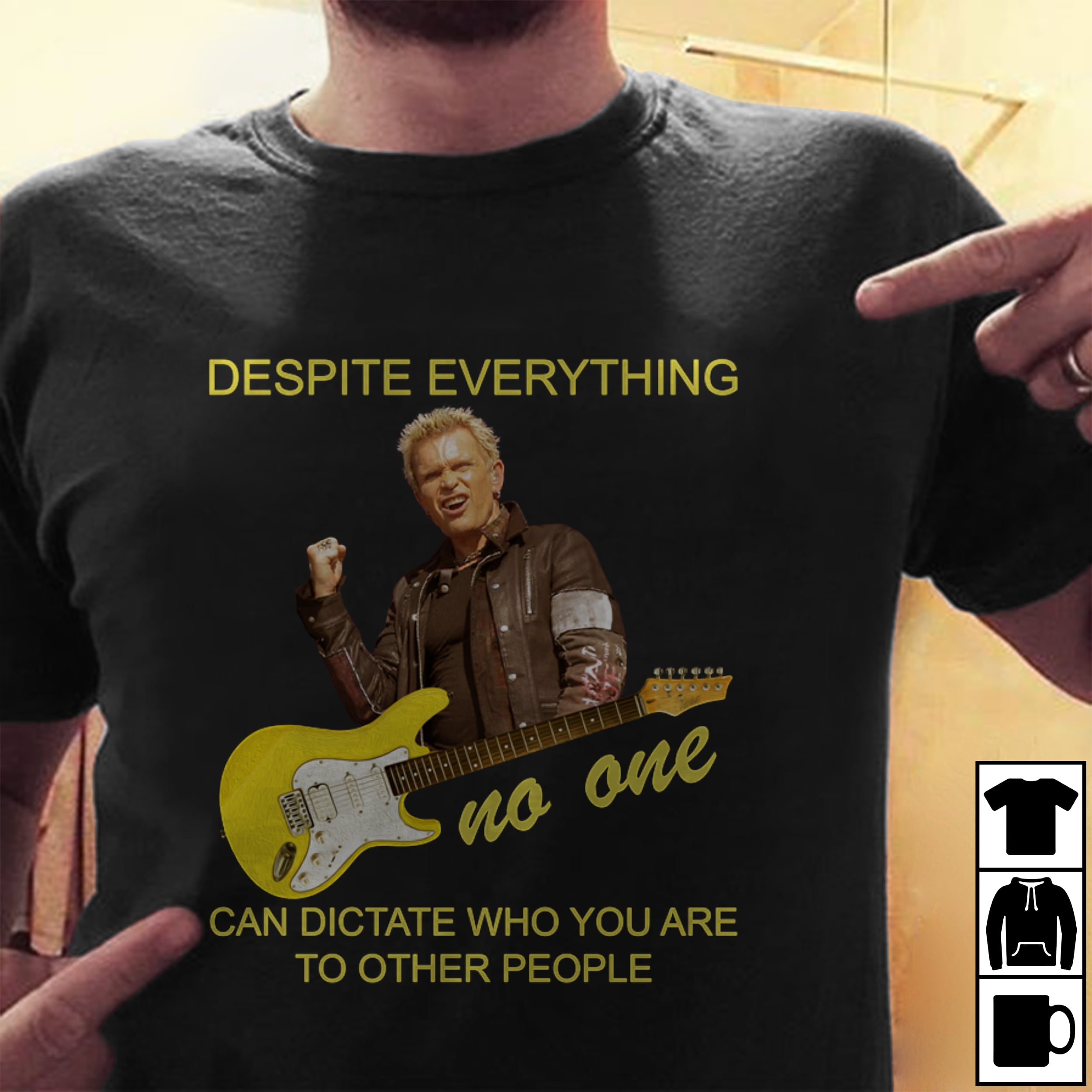 Billy Idol Despite Everything T Shirt